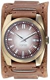 Esprit Damen Armbanduhr COUNTRY ANTIK GOLD BROWN A.ES102131004