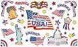 HOORAY FOR THE USA BB SET