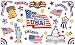 HOORAY FOR THE USA BB SET