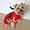 Alfie Couture Designer Pet Apparel - Waylon Devil Costume Jumper with wings and horns - Color: Red, Size: S