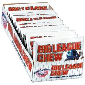 Wrigleys big league chew, original - 12 pieces per pack