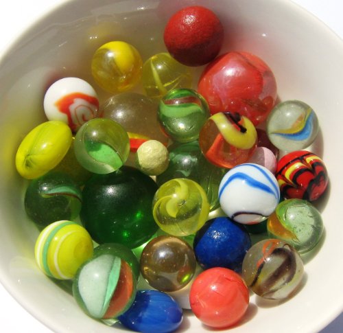 Imagen 2 de 40 Canicas - Pack STARTER - Canica de Vidrio - 25 mm