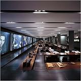 iGuzzini Deckenleuchten Frame Square 4x75W Halo groß G53 (Chrom glänzend)