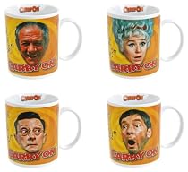 Ethos Carry On Soundbite Mug, Set of 4, Assorted Designs