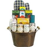 Soup's On Gourmet Gift Basket for Cooks, Blue