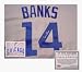 Ernie Banks Chicago Cubs Autographed Majestic Authentic Style MLB Baseball Road Jersey (Grey)