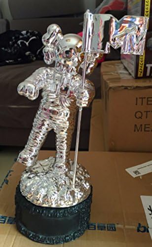 kaws mtv trophy suprem sup bape ape milo BE@RBRICK (Silver)
