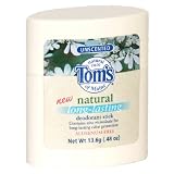 Tom's of Maine Natural Deodorant Stick, Unscented, 0.48-Ounce Stick (Pack of 12)
