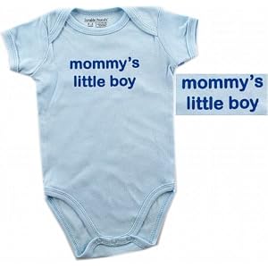 Baby-Says Bodysuit - Mommy's Little Boy
