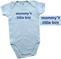 Baby-Says Bodysuit - Mommy's Little Boy, Newborn