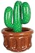 Inflatable Cactus Cooler (holds apprx 24 12 - Oz cans) Party Accessory (1 count) (1/Pkg)