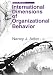 Book International Dimensions of Organizational Behavior