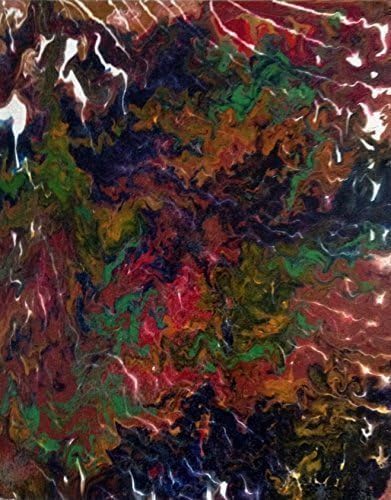 Emanation - Original Painting with Acrylic, Crackle Glaze, Resin & Texture Gel ( Natural Sand) on Canvas 30" X 24" X 1.5"