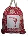 Gymnastics Tote Bag Backpack in Pink