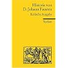 Historia von D. Johann Fausten: Text des Druckes von 1587. Kritische Ausgabe. Mit den Zusatztexten der Wolfenb�tteler Handschrift und der zeitgen�ssischen Drucke