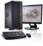 CybertronPC NVIDIA CAD Workstation - Intel C2D E6850 3.0GHz, 4GB DDR2, 250GB SATA II, DVDRW, NVIDIA Quadro FX570, Gigabit LAN, Intel P35 Mobo, Windows XP Professional 64-bit, 600Watts
