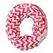 Pop Fashion Women's Multi Pattern Chevron Infinity Scarf with Square Dots