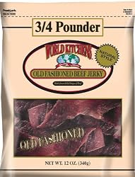 World Kitchens Old Fashioned Beef Jerky, 12-Ounce Bags (Pack of 2)
