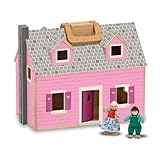 Melissa and Doug Fold and Go Mini Dollhouse