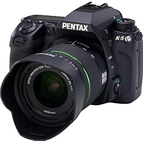 Pentax K-5 16.3 MP Digital SLR with 18-55mm Lens and 3-Inch LCD (Black) by Pentax