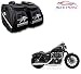 Auto Pearl - Pro Biker SIDE HANGING Water Proof Bike Twin Saddle KTM Type Bags Black For - Harley-Davidson XL883L RS.4499.00