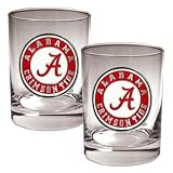 NCAA Two Piece Rocks Glass Set