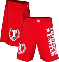 Triumph United Red Bloodberg MMA Fight Shorts (Size=40)