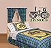 TRACTOR with CUSTOM NAME ~ WALL DECAL, 23