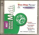Holt Middle School Math Course 3 One-step Planner