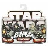 Star Wars Galactic Heroes Death Star Trooper & Imperial Officer Figure Set
