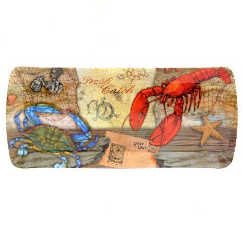 Merritt Fresh Catch Melamine Dishware 41120-5-E3H50, Type: Tray 15″
