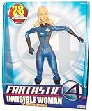 51BoXUpGkAL. SL160  Marvel Fantastic 4 Year 2005 Movie Series 12 Inch Tall Poseable Action Figure   Sue Storm aka Invisible Woman with 28 Points of Articulation