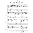 Air King Arthur Purcell Easy Piano Sheet Music