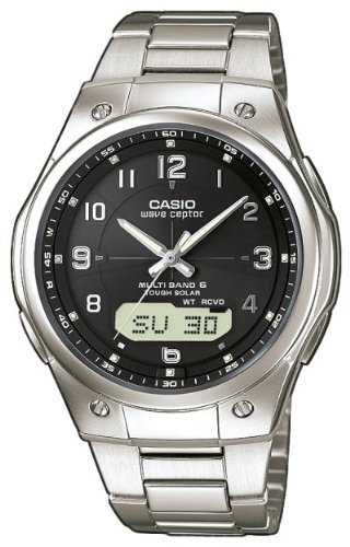 Casio Funkuhren Herren-Armbanduhr Funk-Solar-Kollektion Anaolg/ Digital Quarz WVA-M610D-1A Preisvergleich