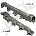 APDTY 53030809AD Exhaust Manifold Assembly LH