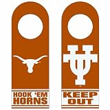 NCAA Texas Longhorns Wood Door Hanger