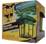 JOHNSON S.C.  SONS 81605 DISPOSABLE YELLOW JACKET TRAP pack of 4