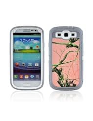 Ultrabox Guardian Series Phone Case for the Samsung Galaxy S3 (Tree Camo / Pink) ** Compare to Otterbox Defender **