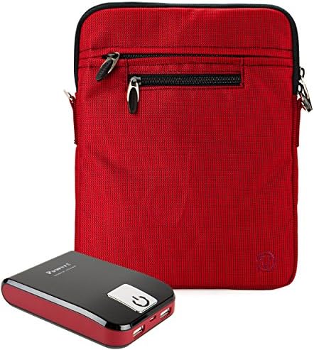 Water-Resistant Zipper Nylon Laptop Case Sleeve Bag For Apple iPad Air 2 (fits all Models &amp; Gen)