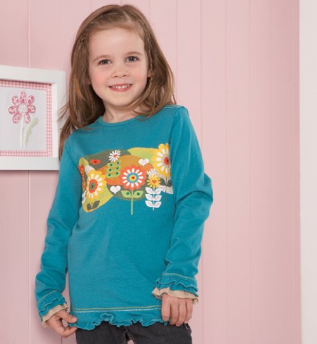 Autograph Long Sleeve Bold Graphic Design Top