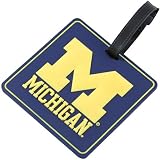 Michigan Wolverines Bag Tag