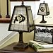 14 NCAA Colorado Buffaloes Stained Glass Table Lamp