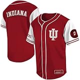 NCAA Indiana Hoosiers Youth Rally Baseball Jersey - Crimson (Large)