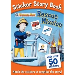 Fireman Sam Sticker Story Book: Rescue Mission (Sticker Story Books)