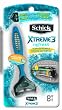 Schick Xtreme3 FitStyle Refresh Scented Handle Disposable Razor, 8-Count Packages (Pack of 2)