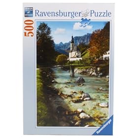 Ramsau Church, Germany 500 Piece Puzzle:  Toys &amp; Games