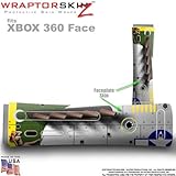 WWII Bomber War Plane Skin by WraptorSkinz TM fits Original XBOX 360 Factory Faceplates