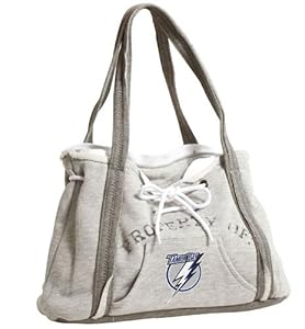 NHL Tampa Bay Lightning Hoodie Purse, Grey 1
