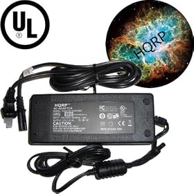 HQRP Replacement Laptop AC Adapter / Notebook Charger / Power Supply Cord for Toshiba L305 L305D L350 L355 L35 (120W) Model