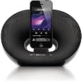 Philips DS3205 - Base de carga y reproducci�n para iPhone 5/iPod nano 7G/iPod touch 5G (10 W), color negro